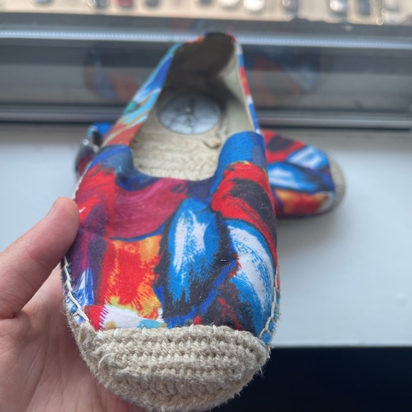 SAM EDELMAN ESPADRILLE FLATS - super cute, perfect for summer, lightly worn! - Picture 3 of 3